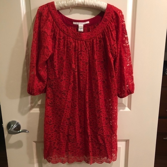 Diane Von Furstenberg Elisabetta Lace Mini Dress - Picture 2 of 16